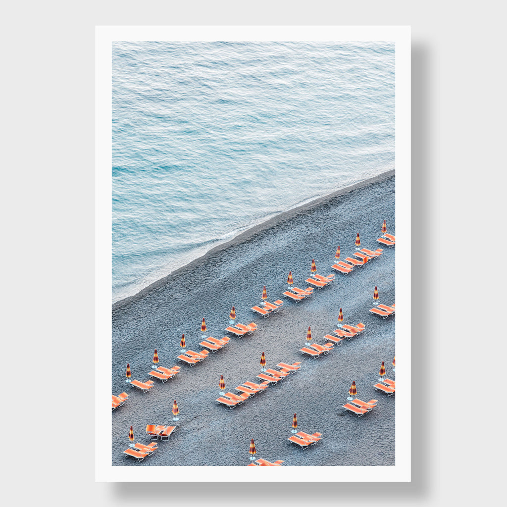 Beach Chairs, Positano | Kate Holstein