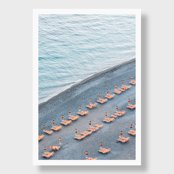 Beach Chairs, Positano | Kate Holstein