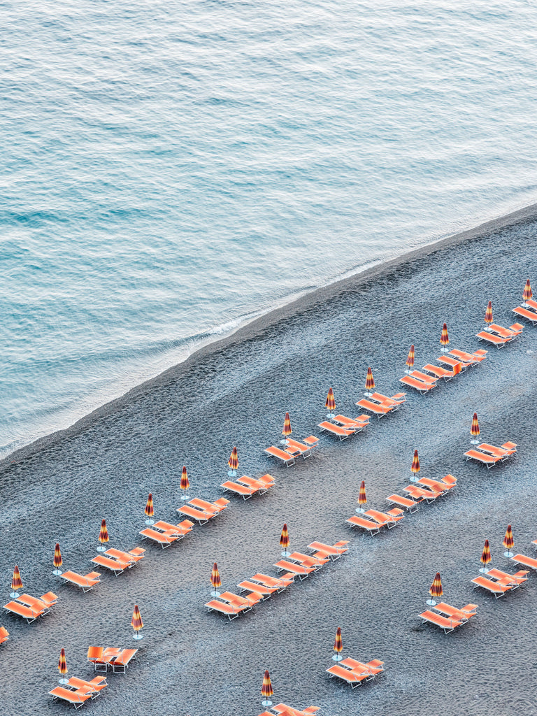 Beach Chairs, Positano | Kate Holstein